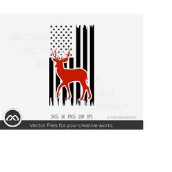 american flag deer hunting svg deer hunter - hunting svg, deer hunting svg, hunting clipart for lovers