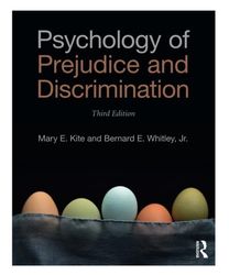 psychology of prejudice and discrimination 1st edition