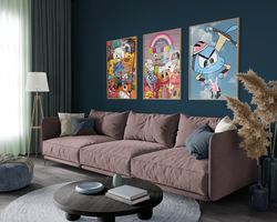 the amazing world of gumball set of 3 posters