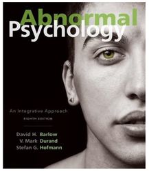 abnormal psychology: an integrative approach 8th edition
