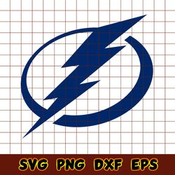 tampa bay lightning logo svg, tampa bay lightning svg, nhl svg, hockey team svg, sport svg, instant download