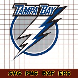 logo tampa bay lightning svg, tampa bay lightning svg, nhl svg, hockey team svg, sport svg, instant download