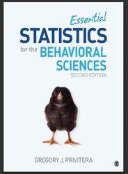 essential statistics for the behavioral sciences 2nd edition