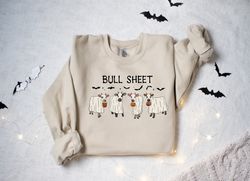 bull sheet cow halloween sweatshirt, cow fall sweatshirt,bull fall sweatshirt,cow halloween sweatshirt,cow hoodie,cow ha