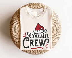 christmas cousin crew shirt, cousin's christmas shirt, cousin's crew tee, cousin christmas shirts, cousin christmas gift