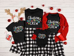 christmas crew shirt,christmas light shirt,family matching christmas shirt,christmas squad shirt,christmas group shirt,c