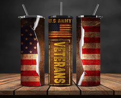 Veteran Military Tumbler, Veterans Day Tumbler , Veteran Tumbler Wrap 16