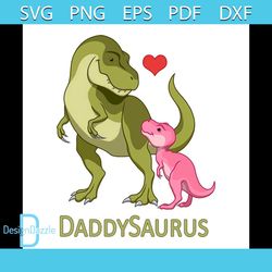 daddysaurus t rex father & baby girl dinosaurs svg, family svg, daddysaurus svg, t rex father svg, twin baby girl dinosa