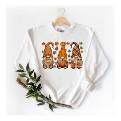 Fall Gnomes Shirt, Gnome fall shirt, Fall Tee, Thankful Shirt, Thanksgiving Tee, Fall Tshirt, Thankful Pumpkin Shirt, Ho