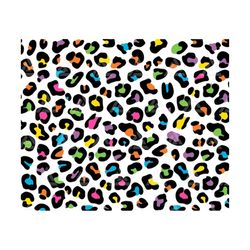 leopard print svg, seamless cheetah prints pattern, colorful leopard pattern background. cut file cricut, png pdf eps, v