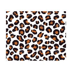 leopard print svg, seamless leopard spots pattern, animal skin print, cheetah spots print. cut file cricut, png pdf eps,