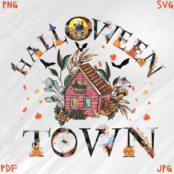 halloween town svg , halloween png , happy halloween png , digital download,fall vibes svg, trick or treat png