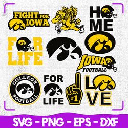 fight for iowa bundles, fight for iowa svg, ncaa football svg, ncaa team, ncaa bundles, ncaa bundle svg, svg ncaa