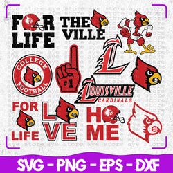 the ville bundles, the ville svg, ncaa football svg, ncaa team, ncaa bundles, ncaa bundle svg, svg ncaa