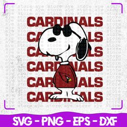 arizona cardinals snoopy nfl svg, arizona cardinals, arizona svg, arizona snoopy svg, cardinals svg, cardinals snoopy