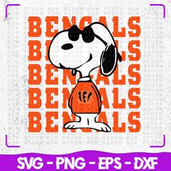 cincinnati bengals snoopy nfl svg, cincinnati bengals, cincinnati svg, cincinnati snoopy svg, bengals svg, bengals