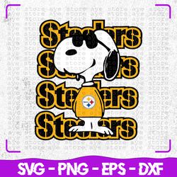 pittsburgh steelers snoopy nfl svg, pittsburgh steelers, pittsburgh svg, pittsburgh snoopy svg, steelers svg, steelers