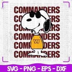 washington commanders snoopy nfl svg, washington commanders svg, washington svg, commanders svg, washington commanders