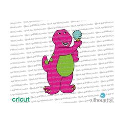 barney and friends svg, layered svg, cricut, cut file, cutting file, clipart, png, silhouette