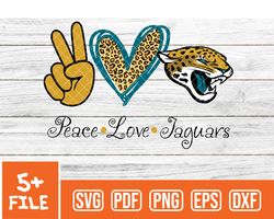 jacksonville jaguars svg , peace love  nfl svg, team nfl svg 16