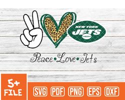 new york jets svg , peace love  nfl svg, team nfl svg 25