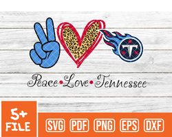 tennessee titans svg , peace love  nfl svg, team nfl svg 32