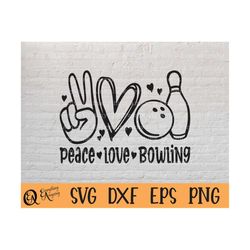 peace love bowling svg, bowling svg, bowling ball svg, bowling love svg, bowling team svg, bowling, cricut, silhouette,