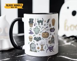 halloween mug, halloween things coffee mug, spooky season mug, halloween gifts, fall mug, bad witch mug, ghost mug, funn