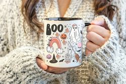 pumpkin mug - autumn decor - fall coffee mug