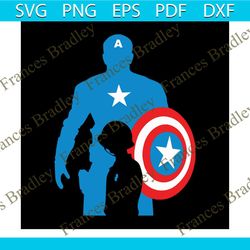 be captain america and captain america shield tv show svg