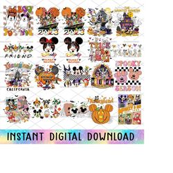 bundle mouse and friend halloween png, boo png, trick or treat, spooky season, halloween custume, spooky vibes, hallowee