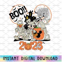 Halloween Boo 2023 Png, Mouse And Friend Halloween, Mouse Mummy Png, Halloween Characters, Spooky Season, Trick Or Treat