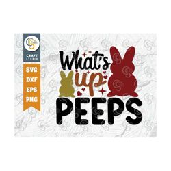 what's up peeps svg cut file, bunny bandana svg, bunny svg, rabbit gift svg, peeps svg, hare svg, bunny quote design, tg