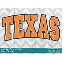 Texas Arched SVG Files