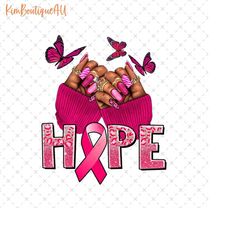 hope breast cancer awareness png, pink ribbon awareness png, in october we wear pink, cancer awareness, cancer support p