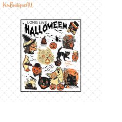 long live halloween png, horror black cat halloween png, spooky cat png, bad witches png, jack o lantern pumpkin png, sp