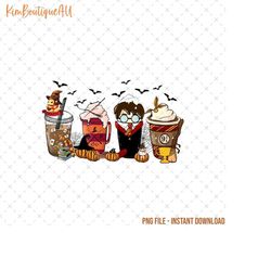 halloween harry magic coffee cup png, magic hp halloween png, hp movie coffee png, magic wizard halloween png, hogwarts