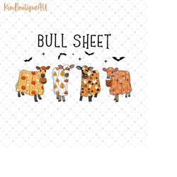 bull sheet halloween png, halloween bull png, ghost cows png, funny ghost cows png, spooky cow png, spooky season png, c
