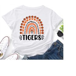 tigers rainbow svg,tigers svg,tigers basketball svg,tigers mascot svg,tigers mom svg,tigers cheer svg,love tigers ,cricu