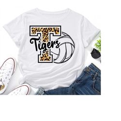 Leopard Tigers SVG,Tigers Volleyball svg,Cheer Mom svg,Team Spirit svg,Volleyball Mama svg,Tigers Mascot svg,Tigers Chee