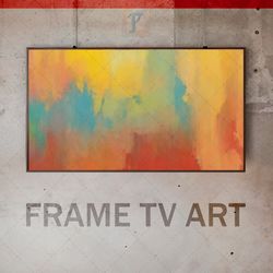 samsung frame tv art digital download, frame tv art abstraction, frame tv art modern, frame tv art painting, expressive