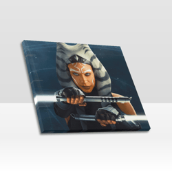 Ahsoka Tano Frame Canvas Print, Wall Art Home Decor