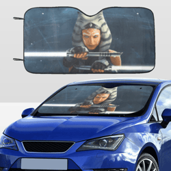 ahsoka tano car sunshade