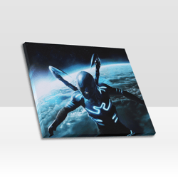 blue beetle canvas print, wall art home decor