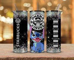 stitch starbucks tumbler wrap, stitch  png, stitch tumbler png 23