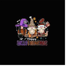 happy hallothanksmas png, gnomes png, halloween png, christmas png, thanksgiving png, sublimation design downloads,chris