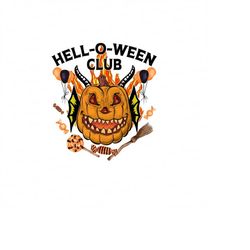 strangerr thingss png, hell png, fire club png halloween png, vintage movie png