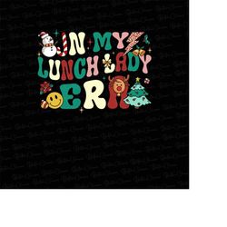 lunch lady christmas png sublimation design download, merry christmas png, christmas lights png, sublimate designs downl
