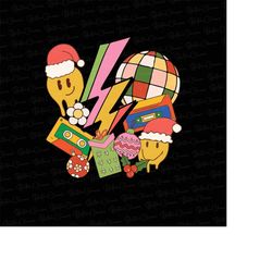 retro christmas png, santa claus png, christmas png, christmas sublimation, merry christmas png, christmas vibes png, re