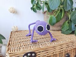 amigurumi purple rainbow friends crochet pattern. amigurumi roblox crochet pattern